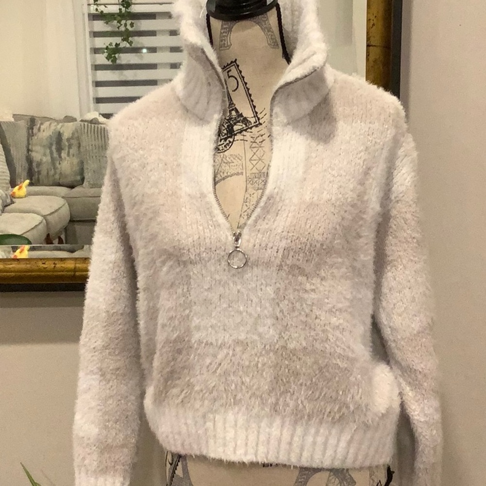 Cozy White Women's Sweater